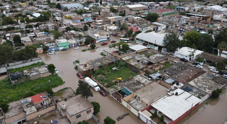 Lluvias en Durango dejan 2 mil viviendas inundadas