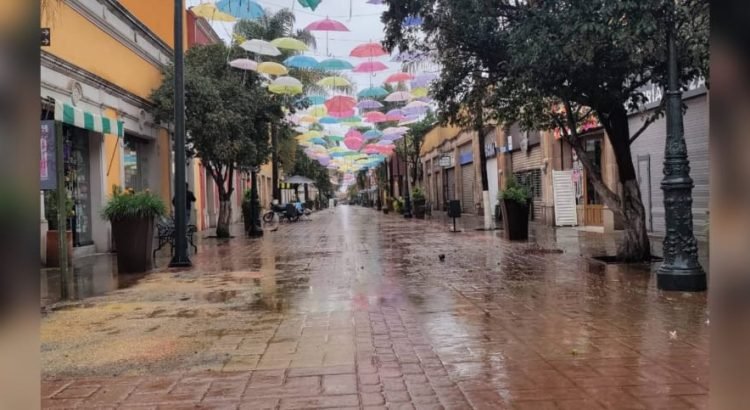 La lluvia y frío, deja vacíos el Parque Guadiana y paseos tradicionales