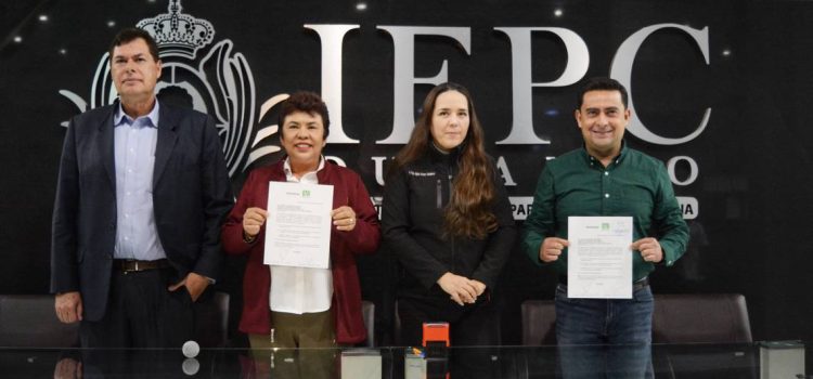 Muestran convenio de coalición Morena y el Ecologista de México