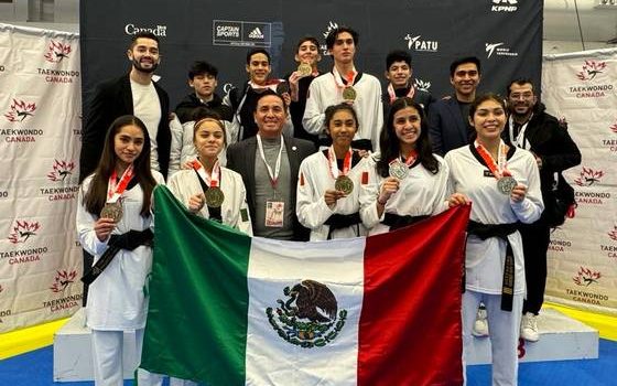 Duranguense obtiene bronce en el Open Canadá de Taekwondo