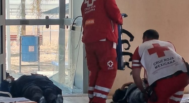 Se desploma elevador en la UJED, hay dos lesionados Se desploma elevador en la UJED, hay dos lesionados