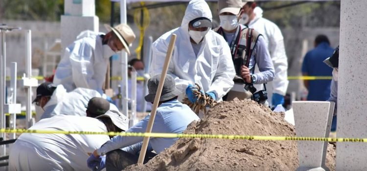 Sin identificar restos de los 189 cuerpos por exhumaciones Sin identificar restos de los 189 cuerpos por exhumaciones