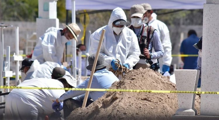 Sin identificar restos de los 189 cuerpos por exhumaciones Sin identificar restos de los 189 cuerpos por exhumaciones