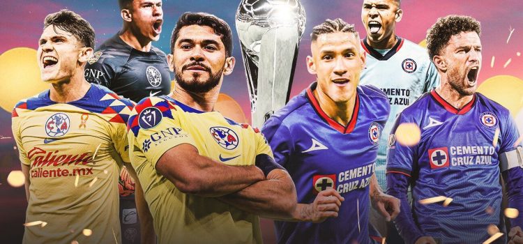 Cruz Azul y América se enfrentan en la final de ida