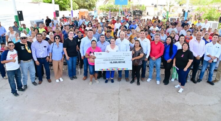 Entregan cuartos adicionales a familias rurales