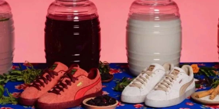 De qué quiere sus tenis, ¿horchata, jamaica, limón o tamarindo?