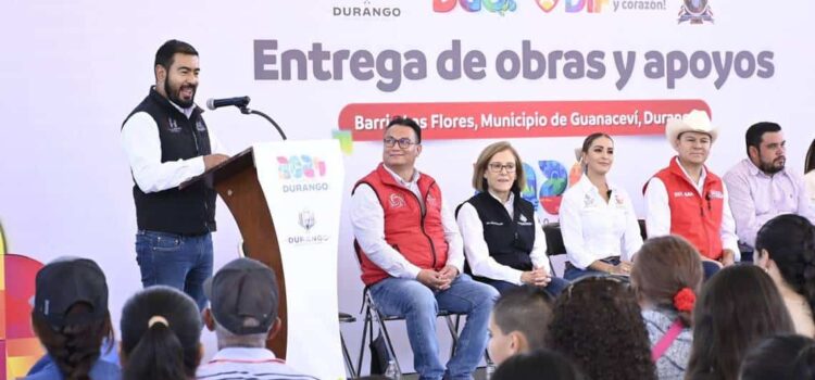 Entregan apoyos a comunidades de Guanaceví