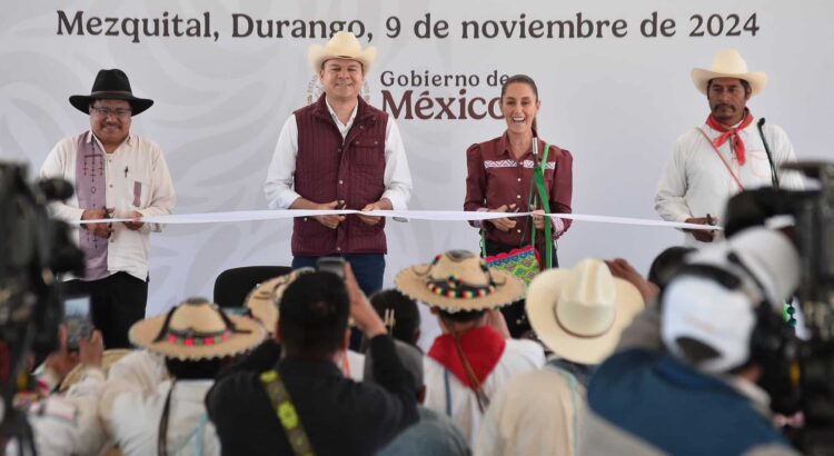 Inauguran primeros tramos de caminos artesanales