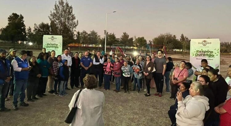 Crean primer Microbosque Integral en Durango Crean primer Microbosque Integral en Durango