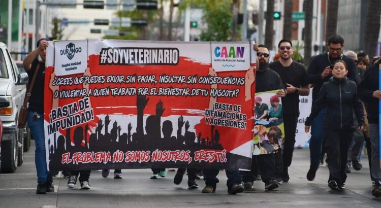 Médicos veterinarios se unen a las protestas nacionales Médicos veterinarios se unen a las protestas nacionales
