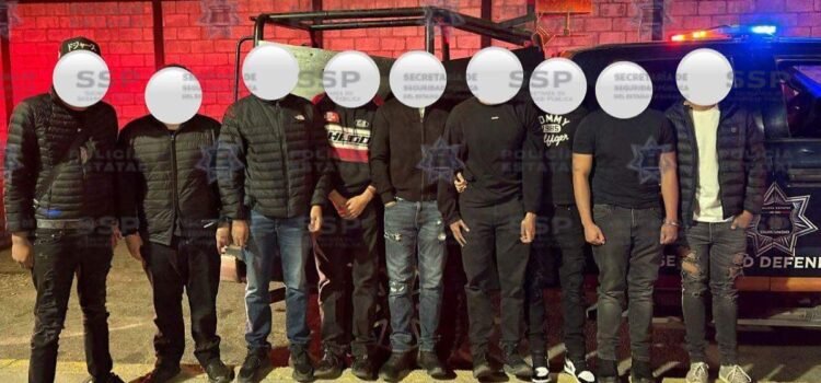 Detienen a 15 jóvenes duranguenses; son señalados de pandillerismo y riñas