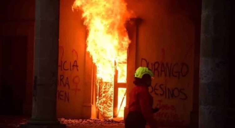 Saldo negativo en la marcha de la Conmemoración del Día Internacional de la Mujer en Durango