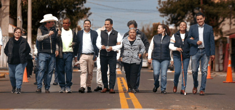 Superan la meta, logran “el millón” de metros cuadrados pavimentados