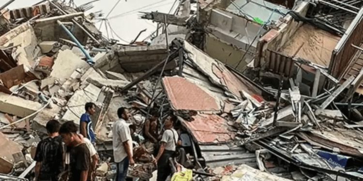 1,600 muertos, el saldo hasta el momento del sismo en Myanmar 1,600 muertos, el saldo hasta el momento del sismo en Myanmar