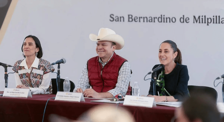 Presidenta de México anuncia una planta embolsadora de frijol Presidenta de México anuncia una planta embolsadora de frijol