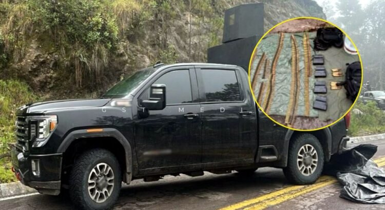 Ejército Mexicano asegura camioneta “monstruo” con blindaje Ejército Mexicano asegura camioneta “monstruo” con blindaje