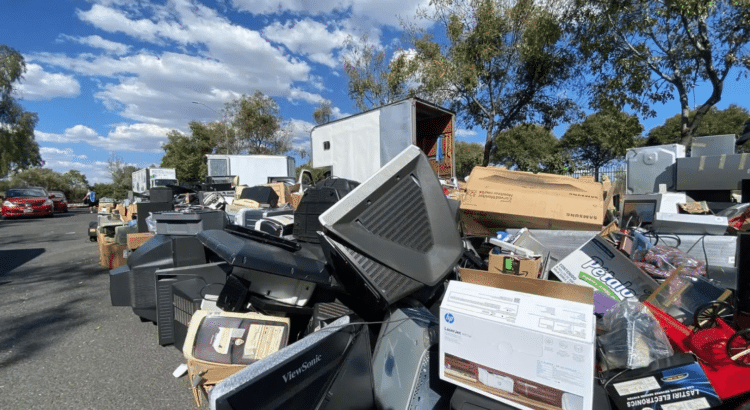 Captan 85 toneladas de basura electrónica con el Reciclatón