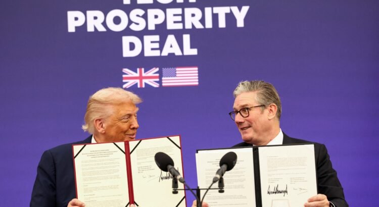 Firman Estados Unidos y Reino Unido alianza tecnológica en inteligencia artificial y energía nuclear Firman Estados Unidos y Reino Unido alianza tecnológica en inteligencia artificial y energía nuclear