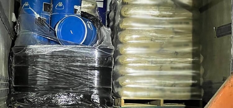 Aseguran 13 toneladas de precursores químicos en Durango