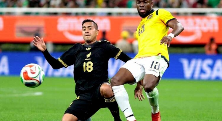 México mejora y empata ante Ecuador México mejora y empata ante Ecuador