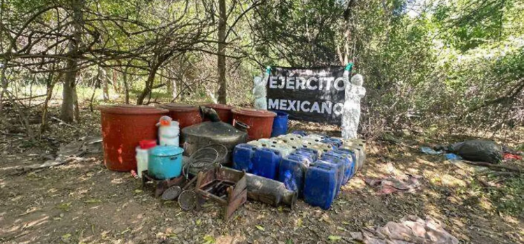 Desmantelan narcolaboratorio en Tamazula Desmantelan narcolaboratorio en Tamazula