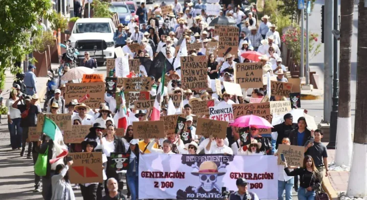 La Generación Z toma las calles de Durango La Generación Z toma las calles de Durango