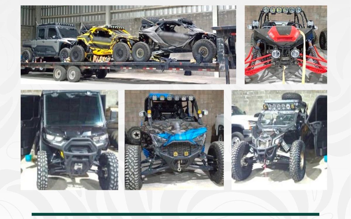Aseguran casi 50 vehículos e inmuebles ligados al crimen organizado