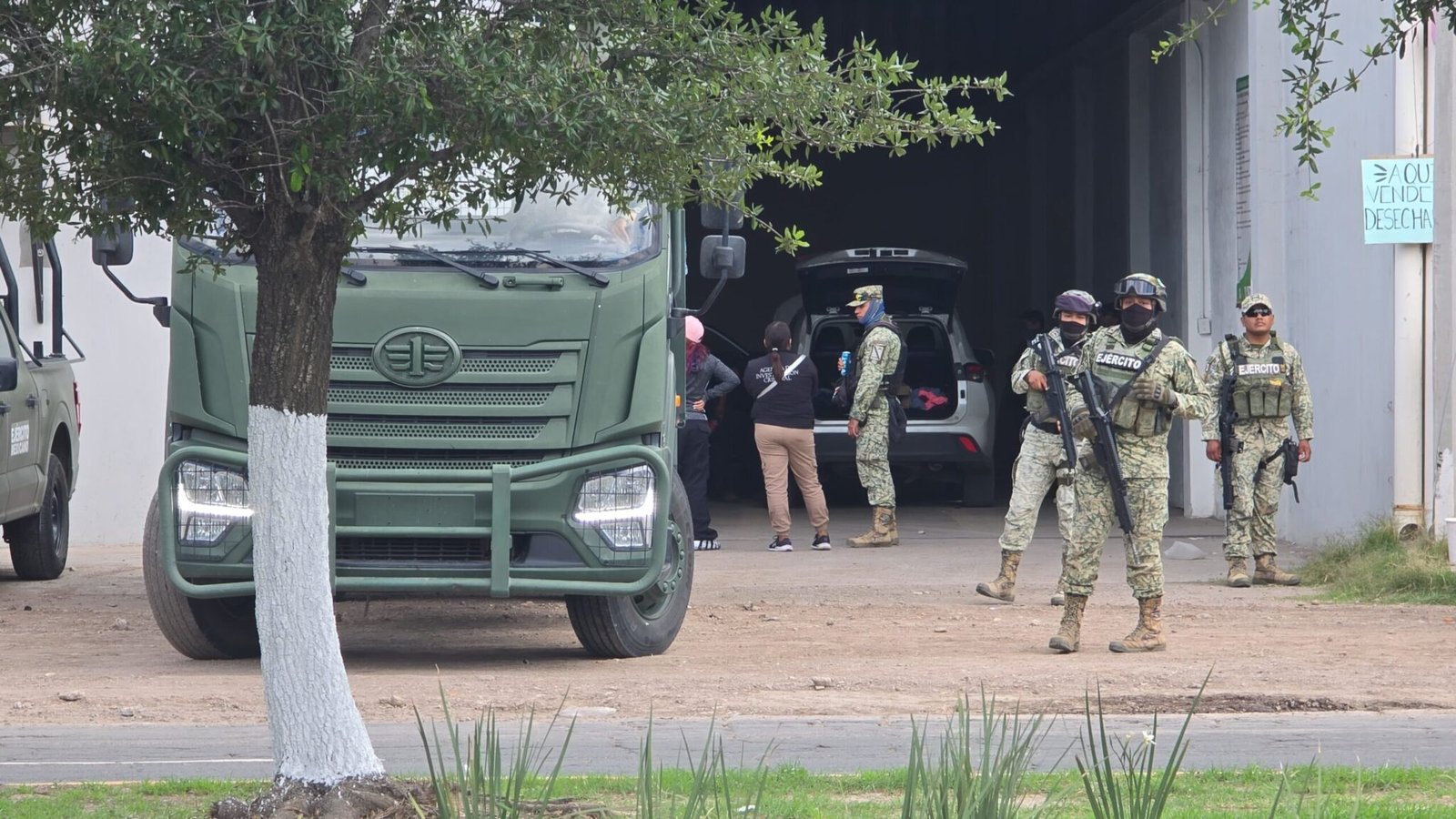 Cateo moviliza a Ejército y Fiscalía en Durango